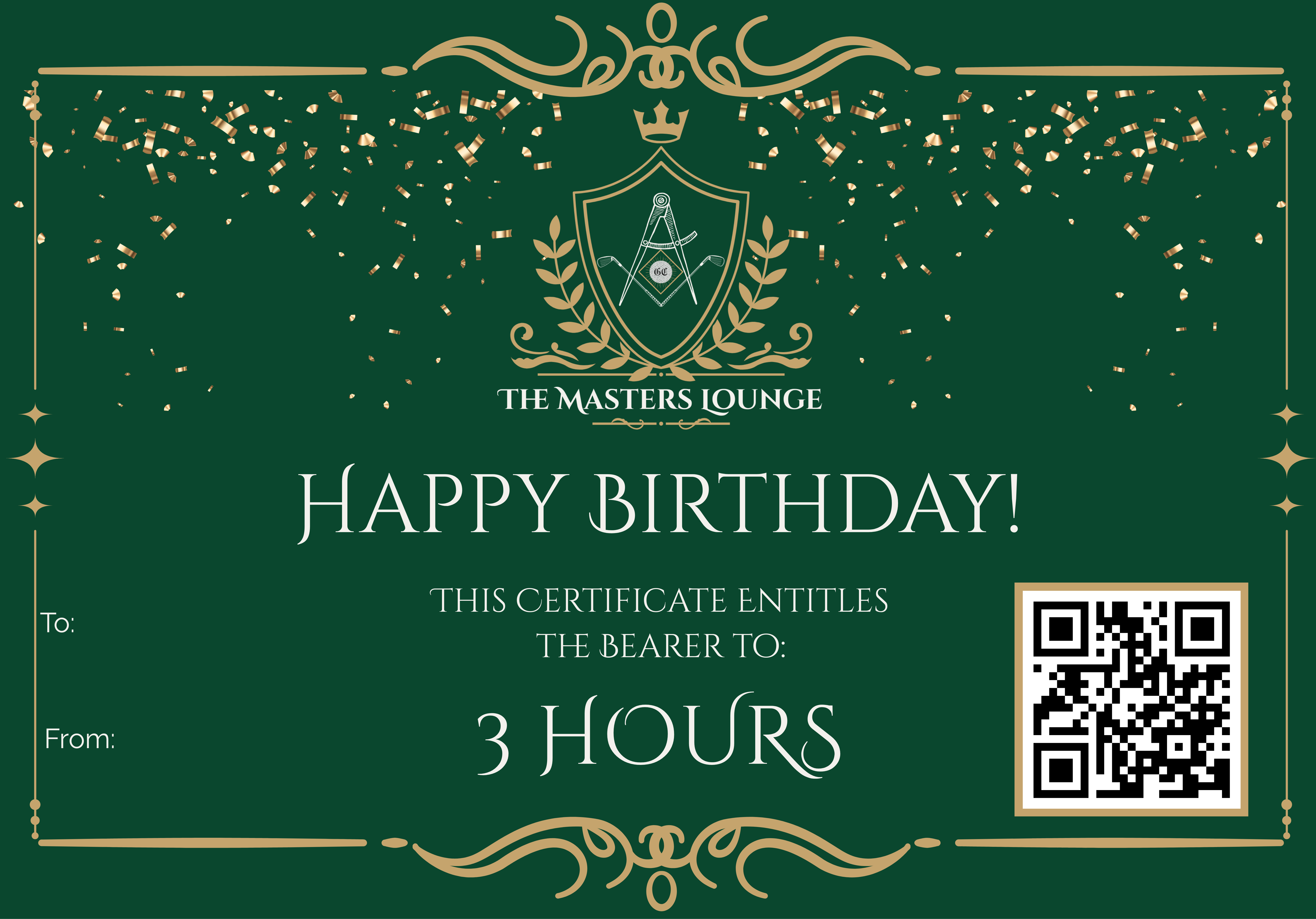 Personalized E-Gift Certificate